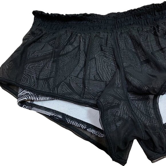 Lululemon Women's Size 6 City Sky Run By Short 2.5" Mesh Layer Dottie Tribe - Picture 2 of 8